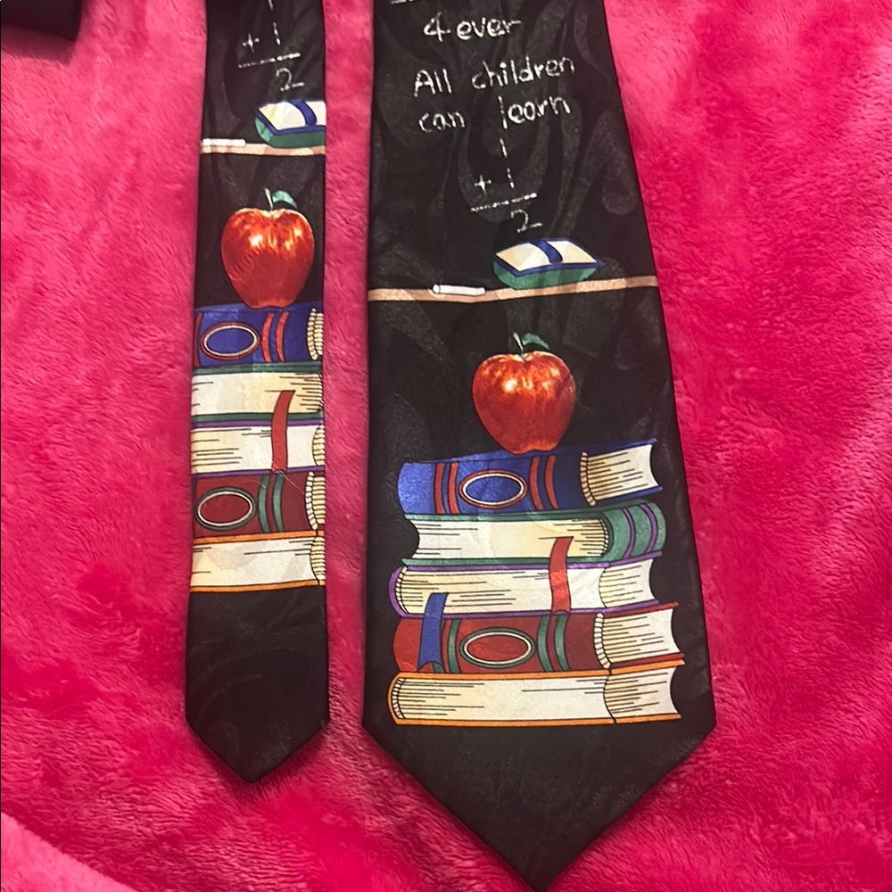 Elementary School  Teacher Math Necktie,  Steven Harris,Handmade Tie,